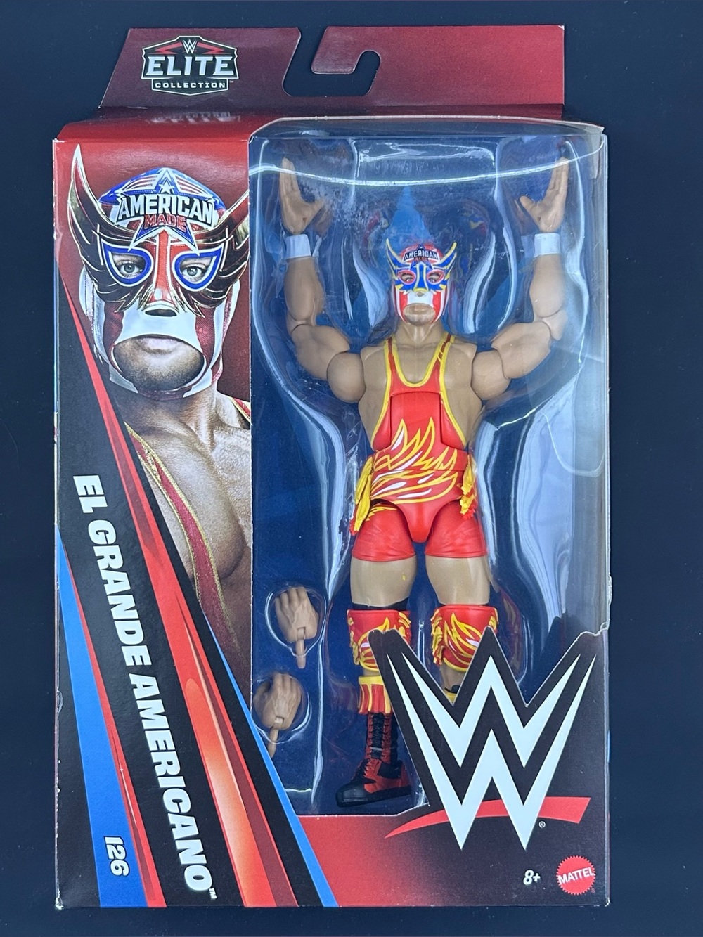 Mattel WWE Elite 126 El Grande Americano Wrestling Action Figure 2026 Chad Gable